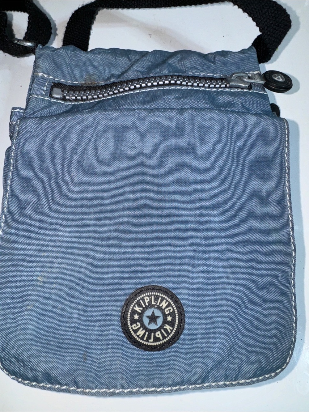 Kipling Small Blue Men's Crossbody Belt Bag